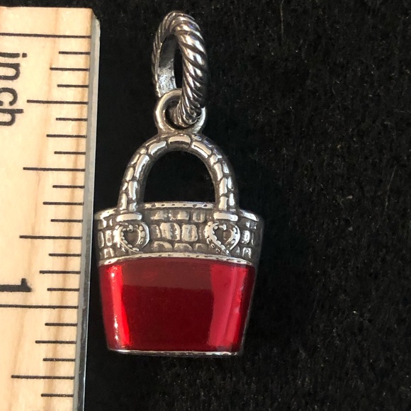 Brighton red purse charm. - Picture 7 of 8